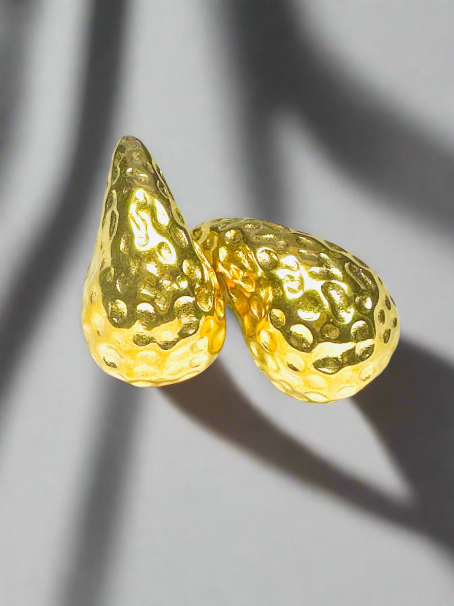 Gleaming Teardrop Earrings