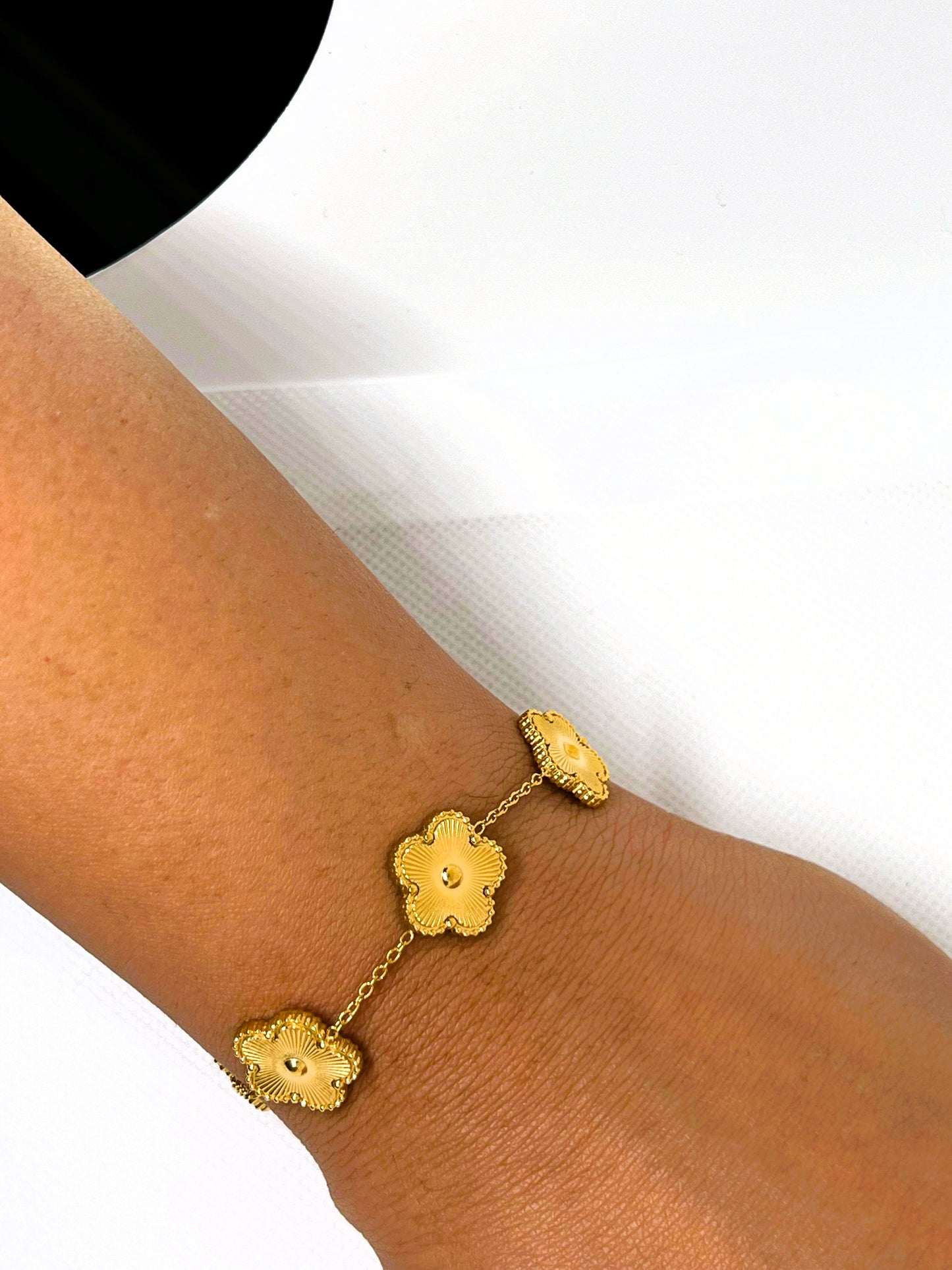 Blooming Grace Flower Bracelet